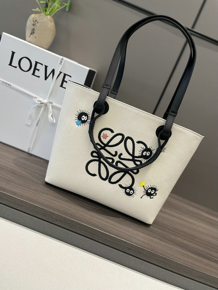 Loewe Anagram Tote Bag Black L062186