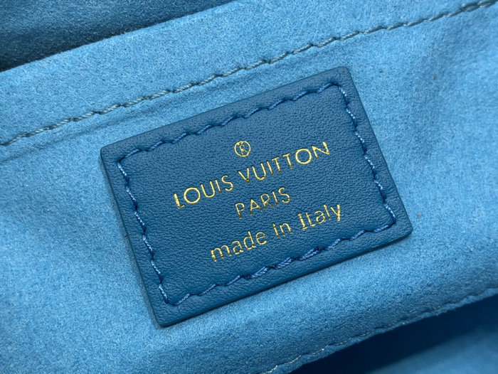 Louis Vuitton Monogram Clutch Blue M22326