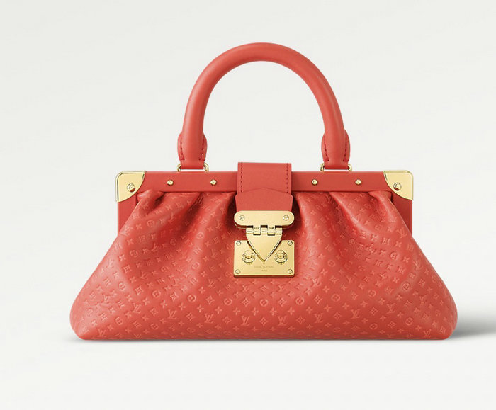 Louis Vuitton Monogram Clutch Red M22326