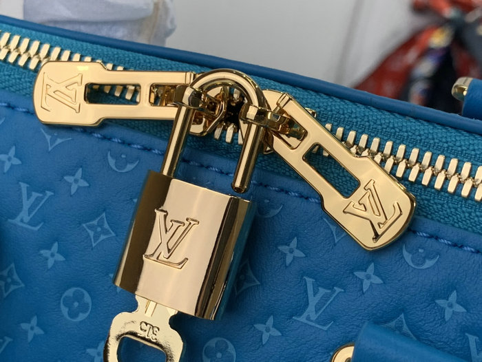 Louis Vuitton Speedy Bandouliere 20 Blue M22596