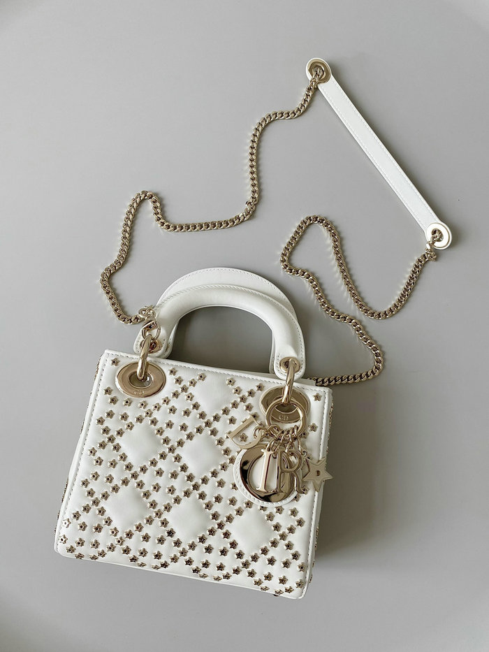 MINI LADY DIOR BAG White D3310