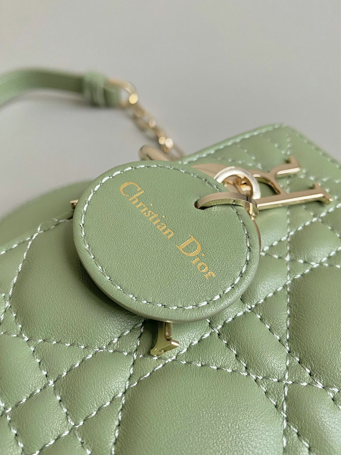 Mini LADY D-JOY BAG Green DM3380