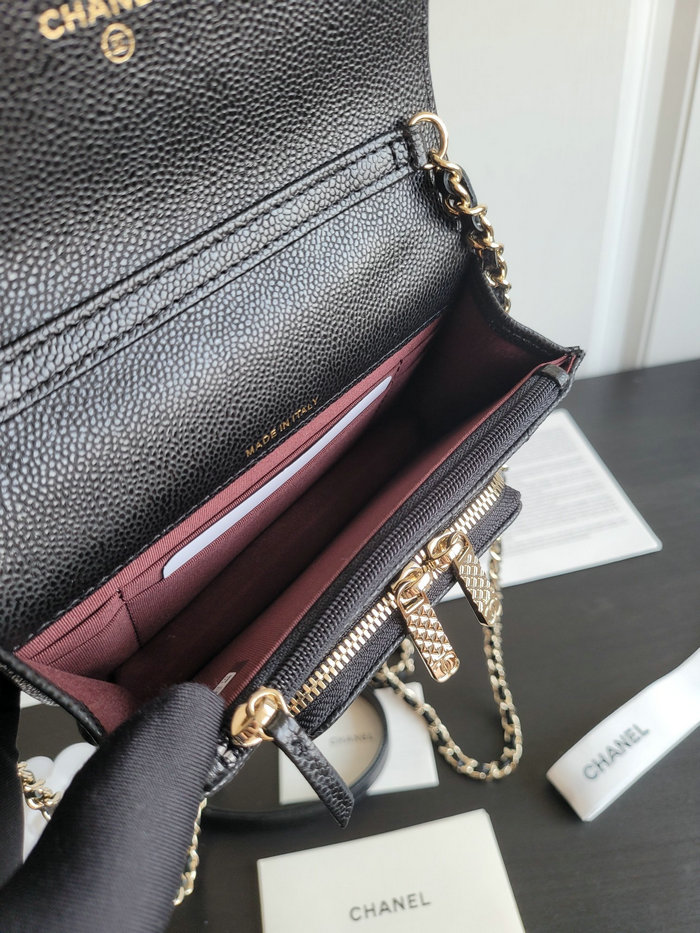 Chanel Caviar Business Affinity Clutch AP04103