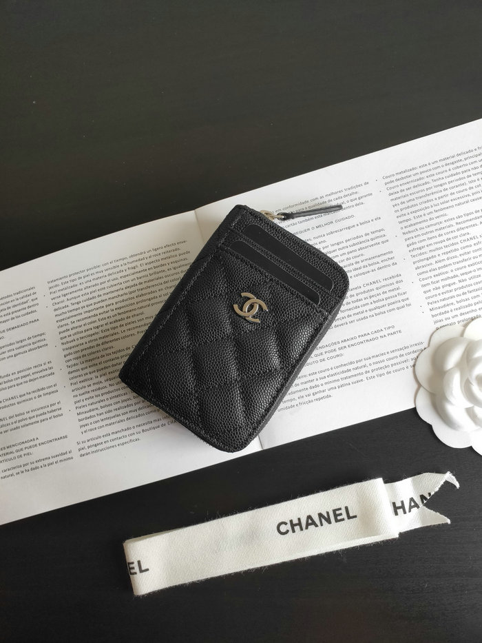 Chanel Grained Calfskin Coin Wallet AP1650