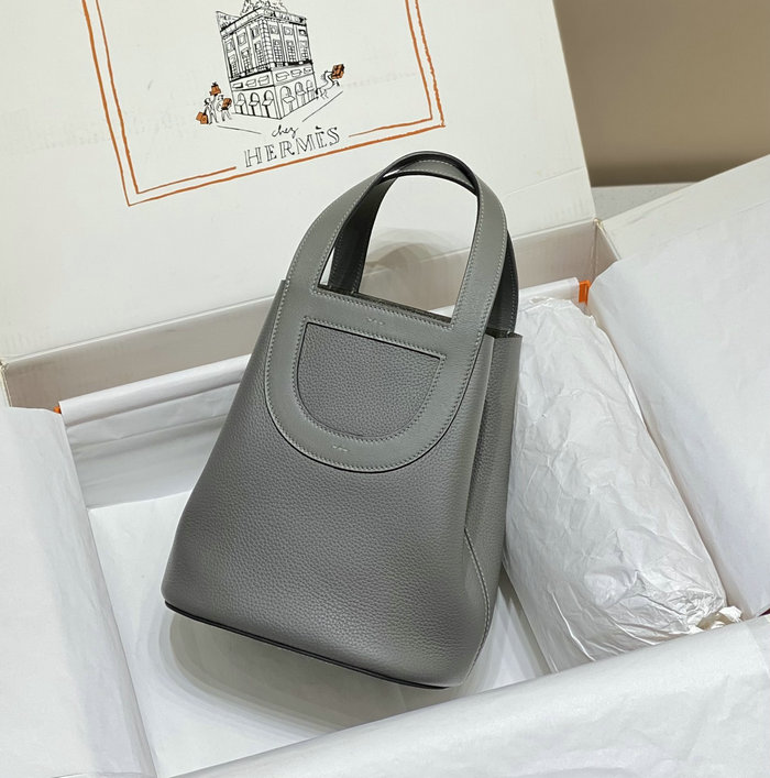 Hermes In The Loop 18 Bag Dark Grey HP18041