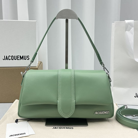 Jacquemus Le Bambimou padded shoulder bag Green J2084