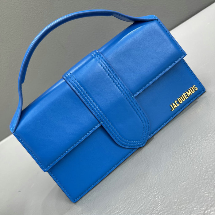 Jacquemus Le Bambino Calfskin Handbag Blue JM2056