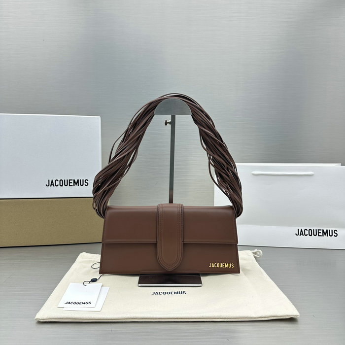 Jacquemus Le Bambino Long Ficiu Bag Brown J2036