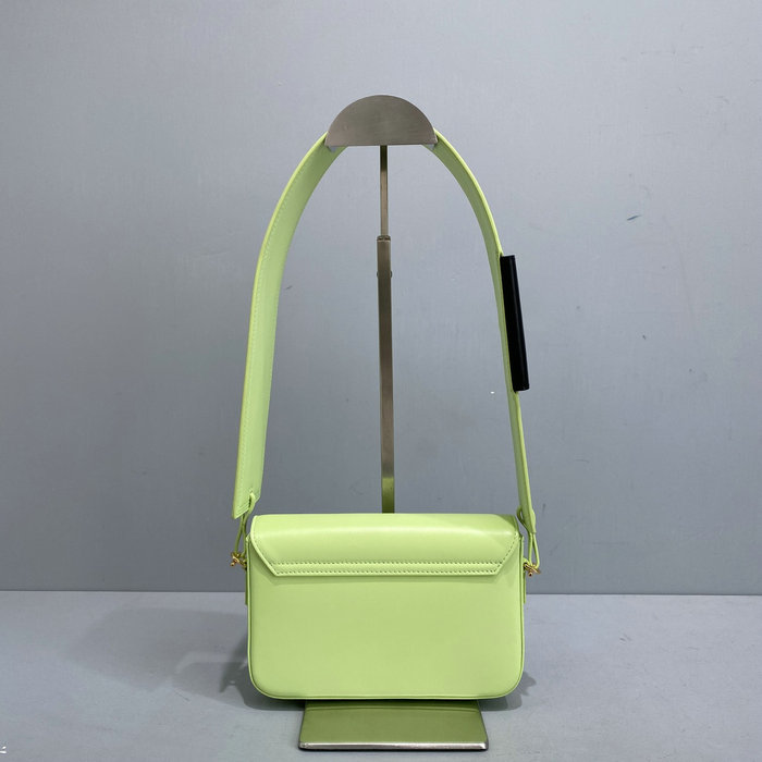 Jacquemus Le Carinu Logo-plaque Shoulder Bag Green J2038