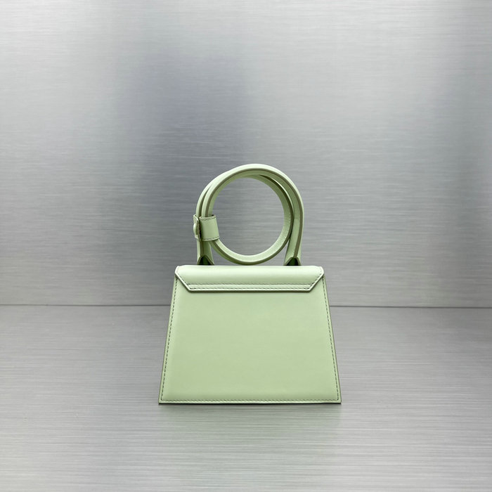 Jacquemus Le Chiquito Noeud Coiled Handbag Light Green J2023