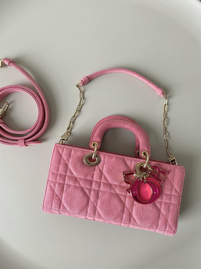 LADY Denim D-JOY BAG Pink DL3380