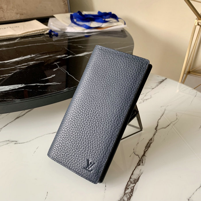 Louis Vuitton Brazza Wallet Blue M58192