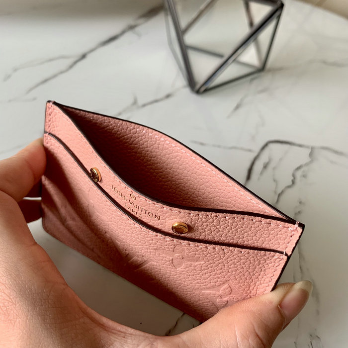 Louis Vuitton Card Holder Pink M69171