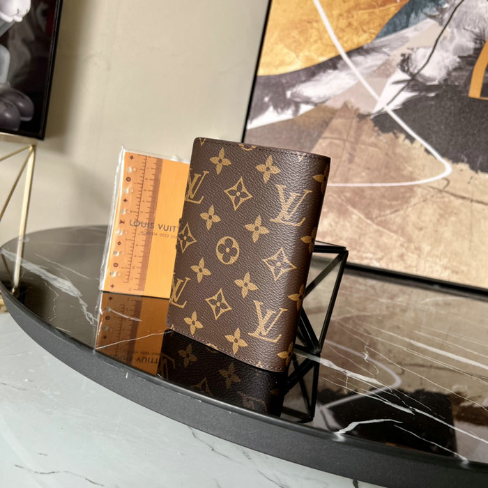 Louis Vuitton Monogram Canvas Small Ring Agenda Cover R20005