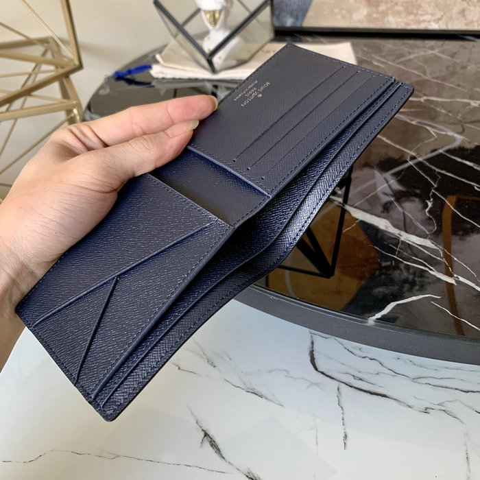 Louis Vuitton Multiple Wallet Blue N60434