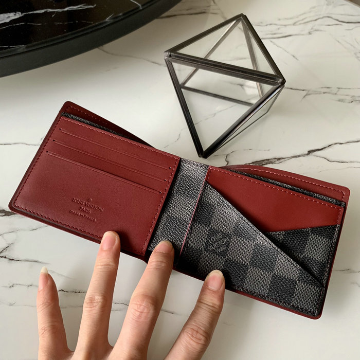 Louis Vuitton Multiple Wallet Red N63260