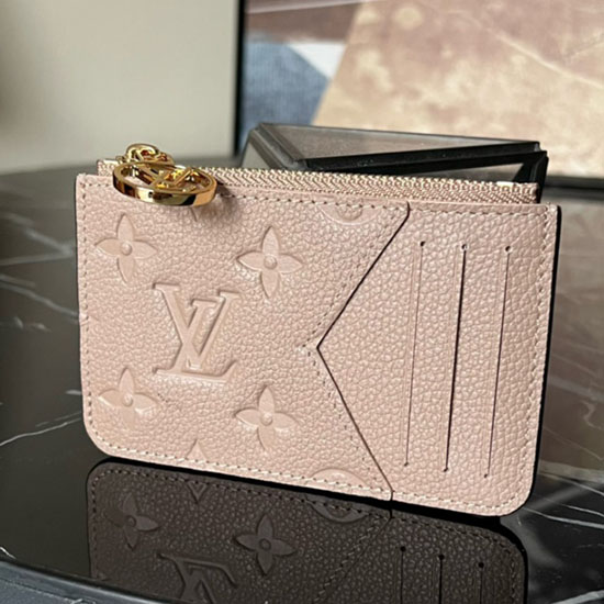 Louis Vuitton Romy Card Holder Grey M82044