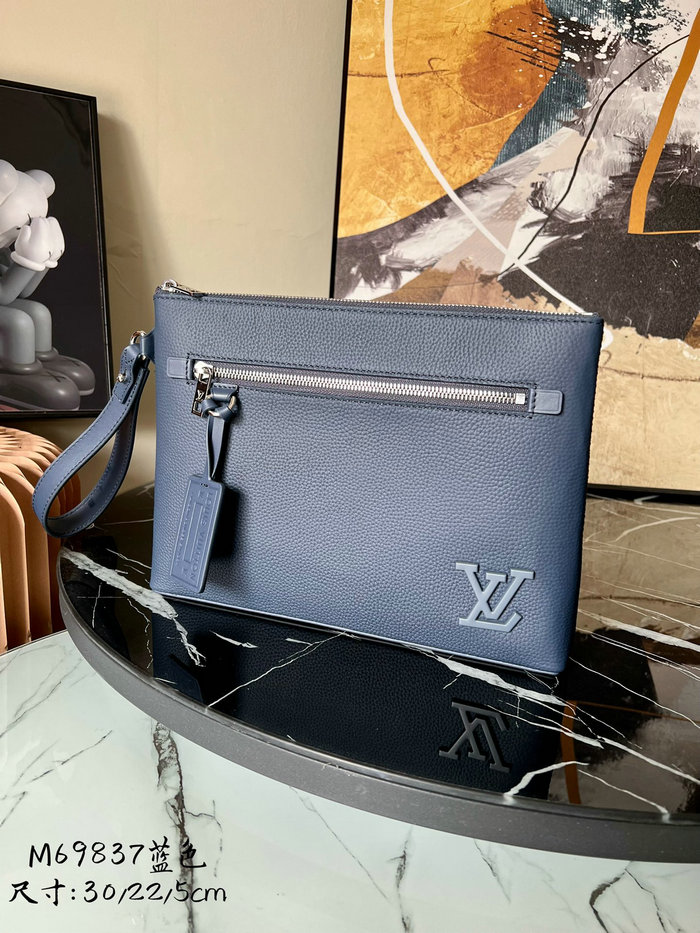 Louis Vuitton Takeoff Pouch Blue M69837