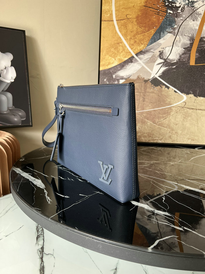 Louis Vuitton Takeoff Pouch Blue M69837