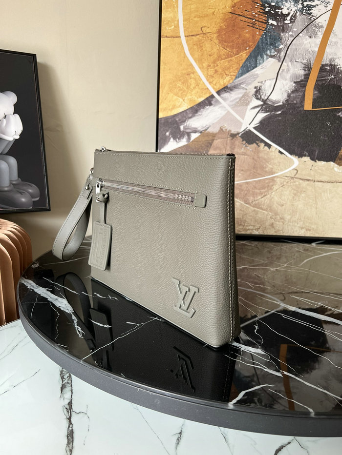 Louis Vuitton Takeoff Pouch Grey M69837