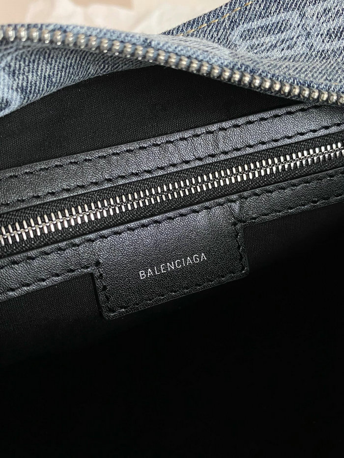 Balenciaga Denim Neo Classic City XS Tote Bag Blue B700940