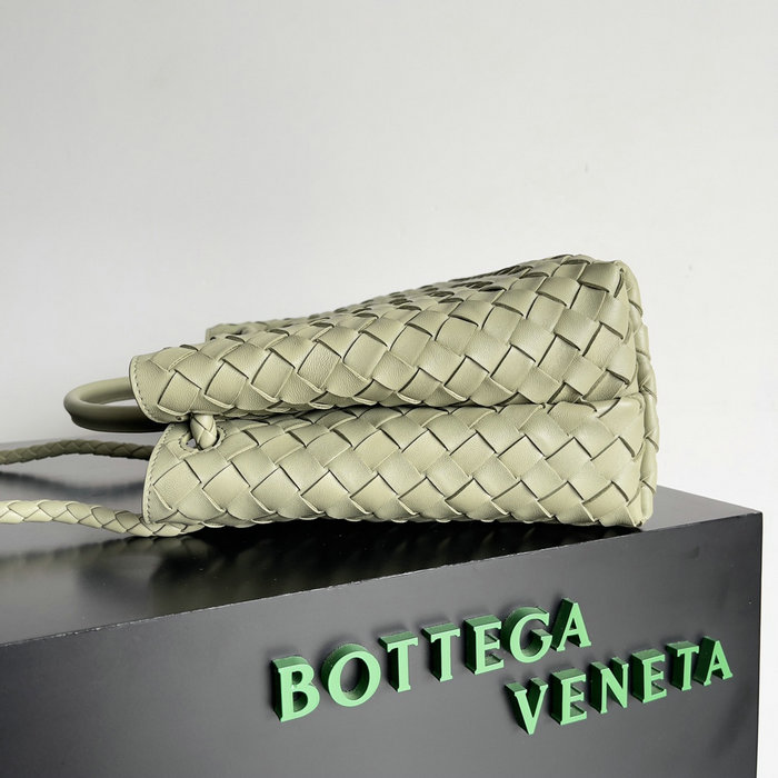 Bottega Veneta Medium Andiamo Tote Bag Travertine B743572