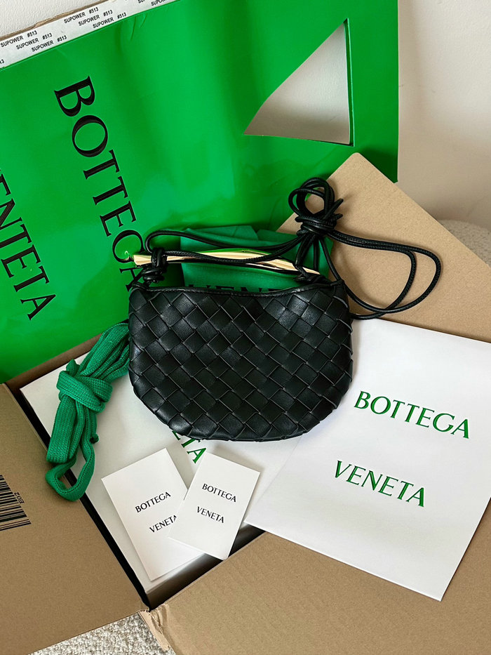 Bottega Veneta Mini Sardine Black B744267