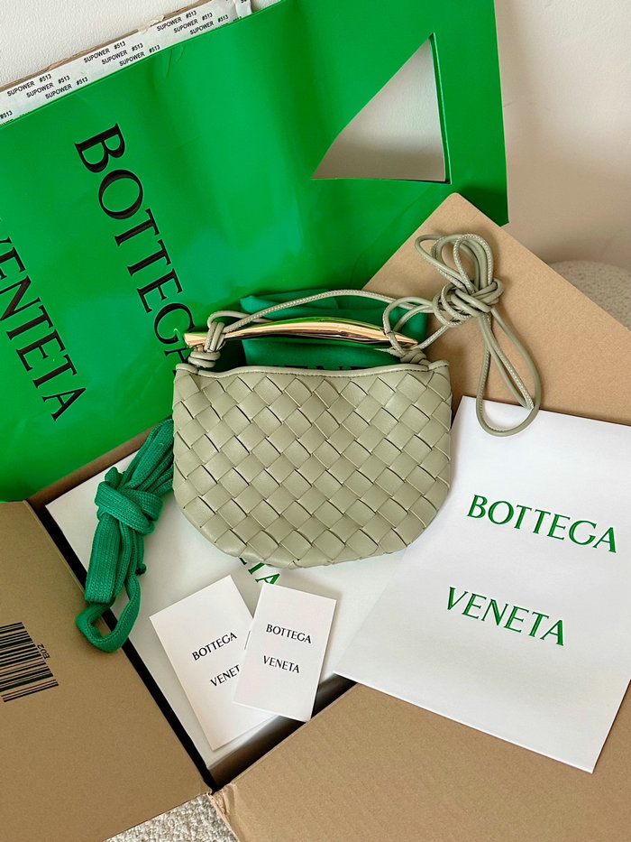 Bottega Veneta Mini Sardine Travertine B744267