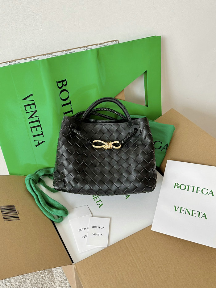 Bottega Veneta Small Andiamo Tote Bag Coffee B74356