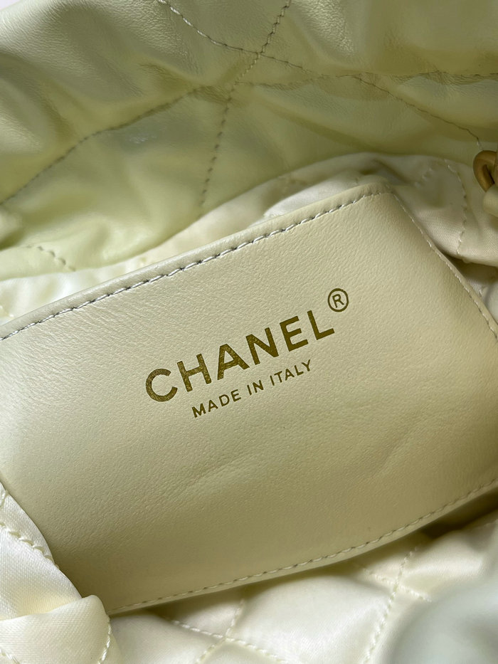 Chanel 22 Mini Handbag Yellow AS3980