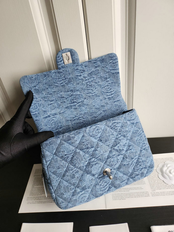 Chanel Denim Flap Shoulder Bag AS3921