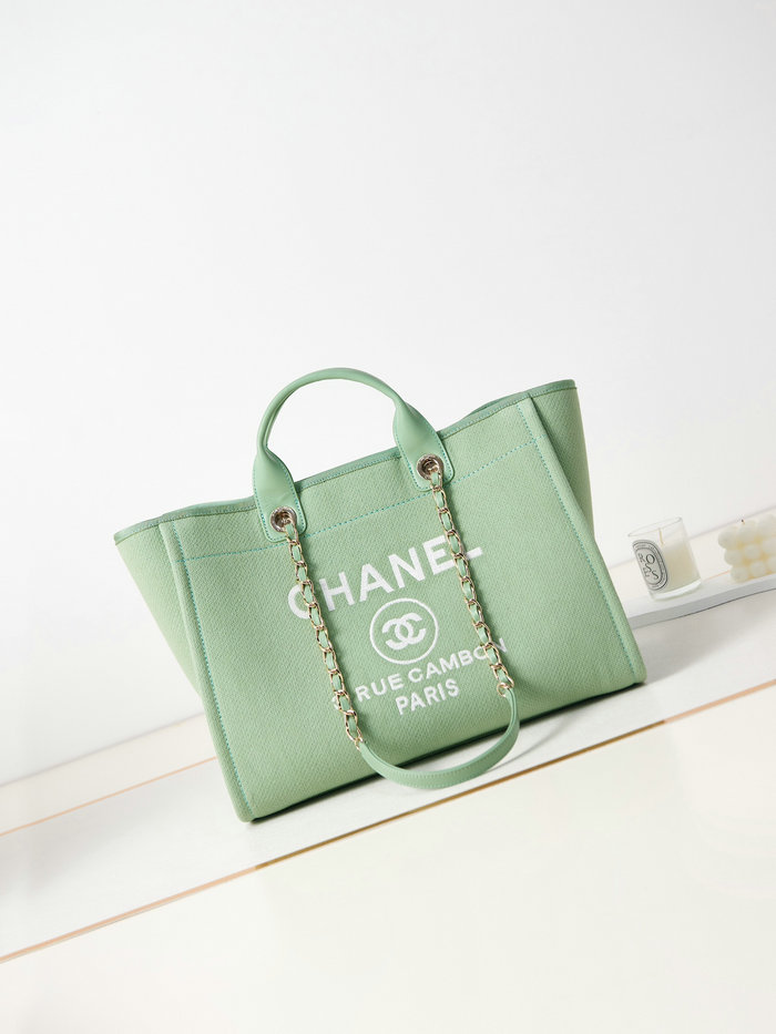 Chanel Large Tote Green A66941