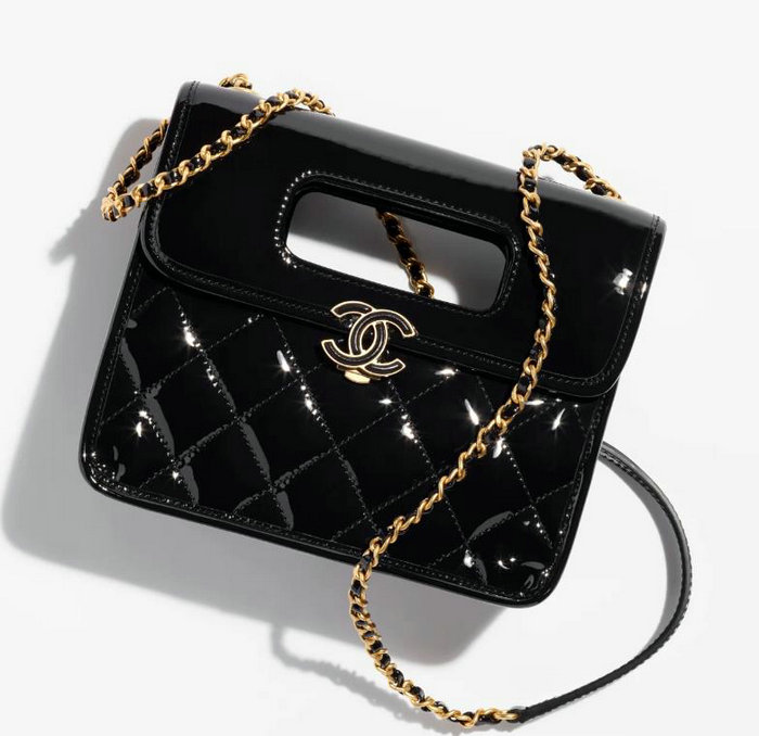 Chanel Mini Flap Bag with Top Handle AS4025