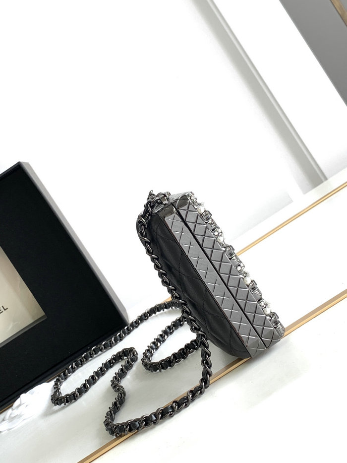 Chanel Small Evening Bag Black AS3528