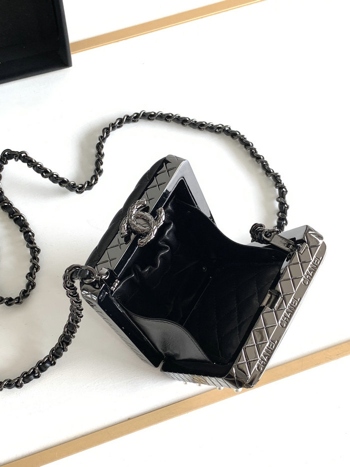 Chanel Small Evening Bag Black AS3528