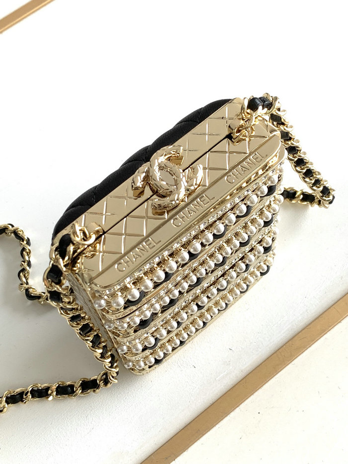 Chanel Small Evening Bag Gold AS3528