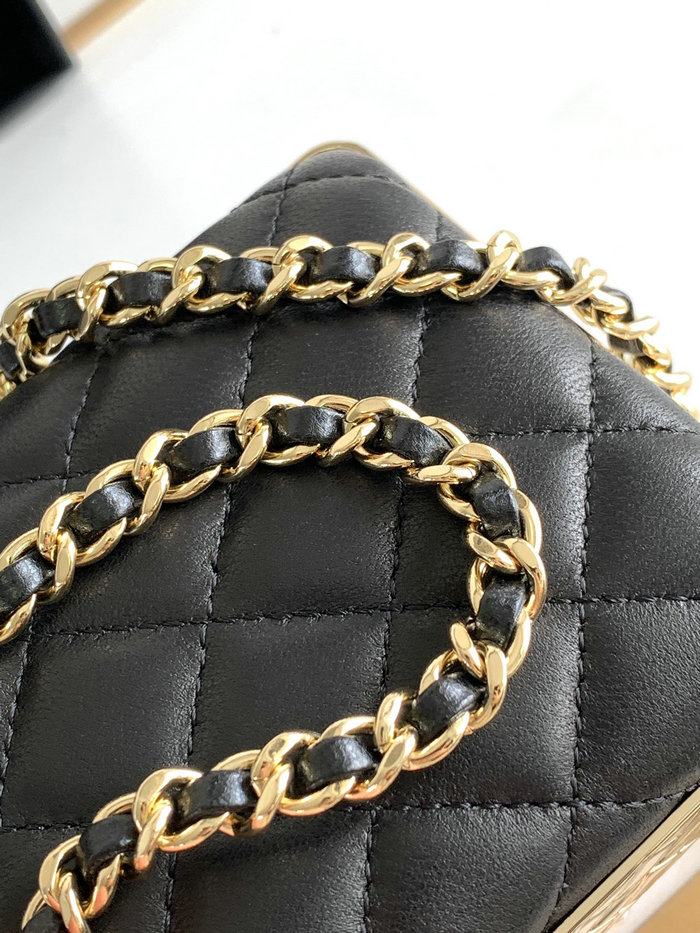 Chanel Small Evening Bag Gold AS3528