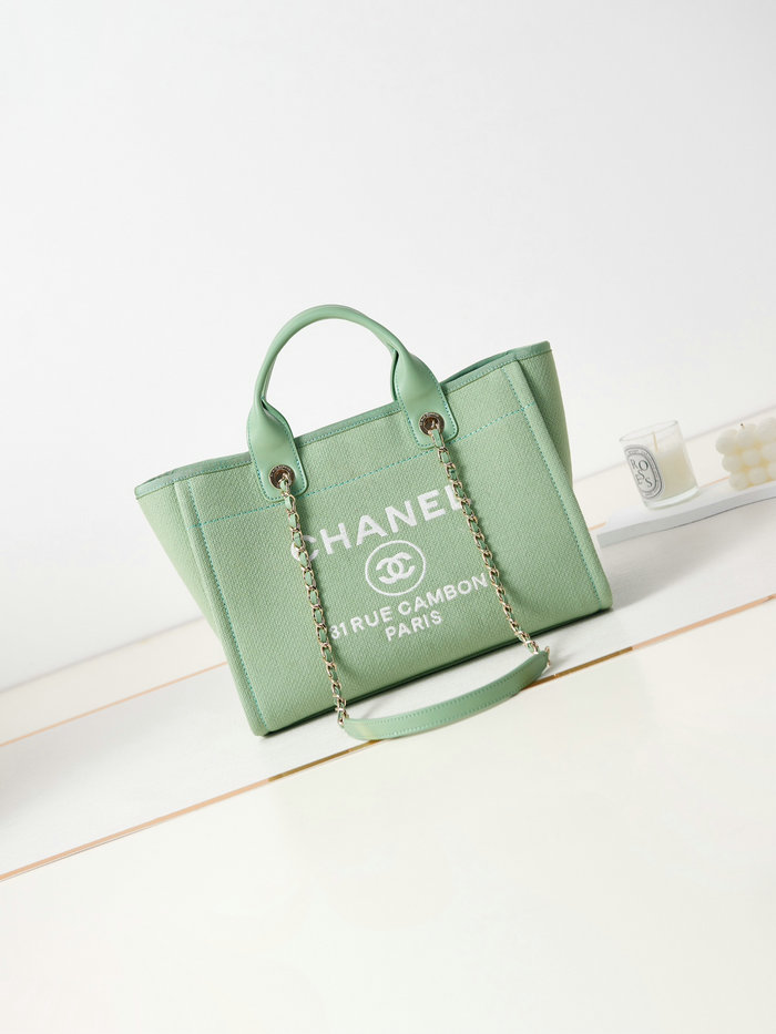 Chanel Small Tote Green AS3257