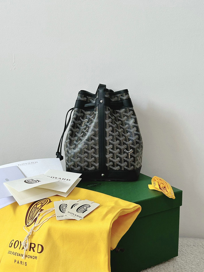 Goyard Petit Flot Bag Black G6017