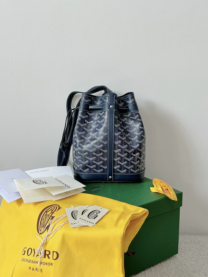 Goyard Petit Flot Bag Blue G6017