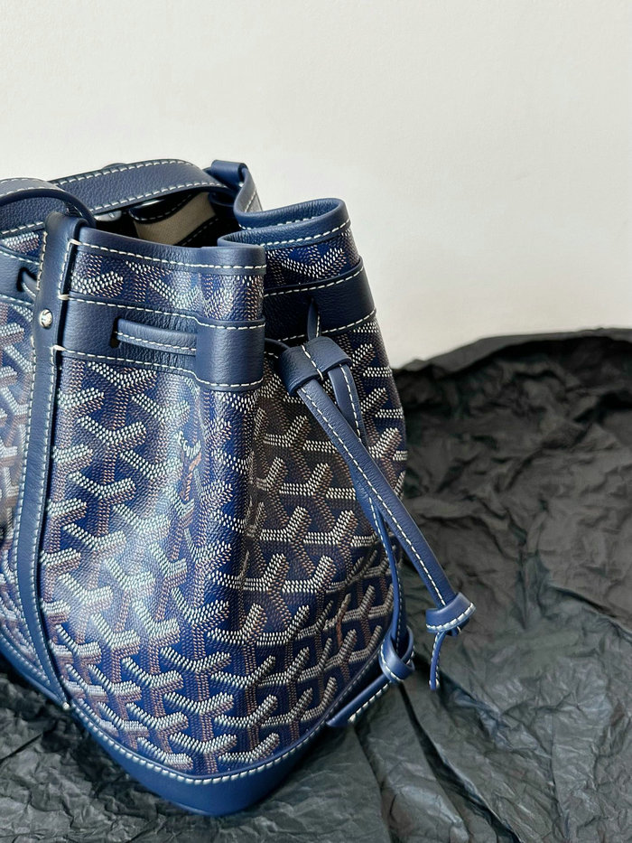 Goyard Petit Flot Bag Blue G6017