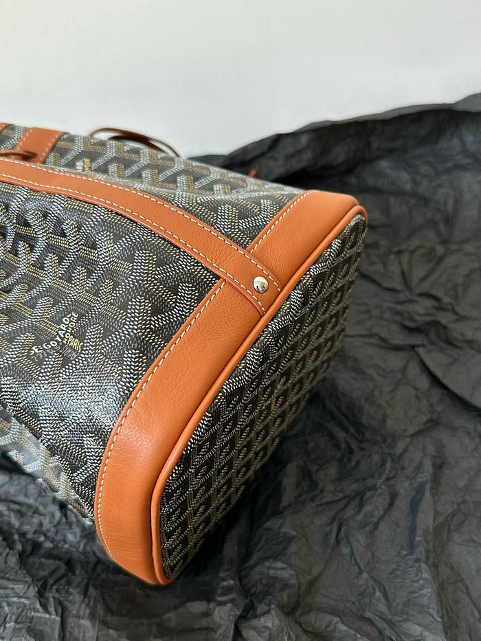 Goyard Petit Flot Bag Brown G6017