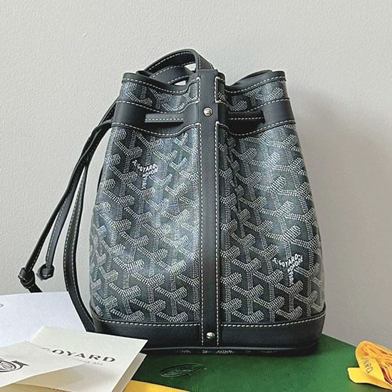 Goyard Petit Flot Bag Grey G6017