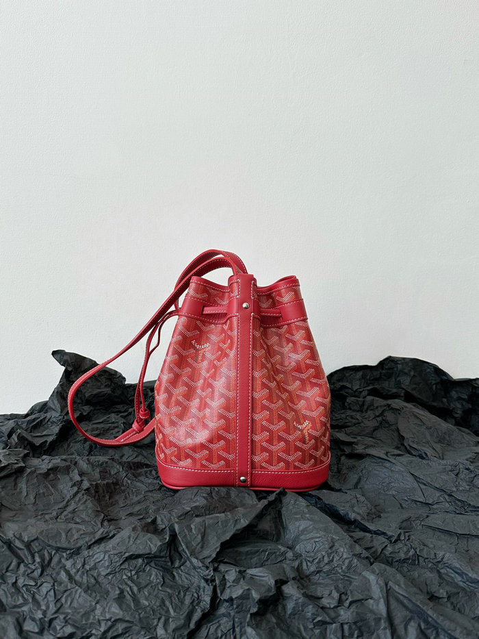 Goyard Petit Flot Bag Red G6017