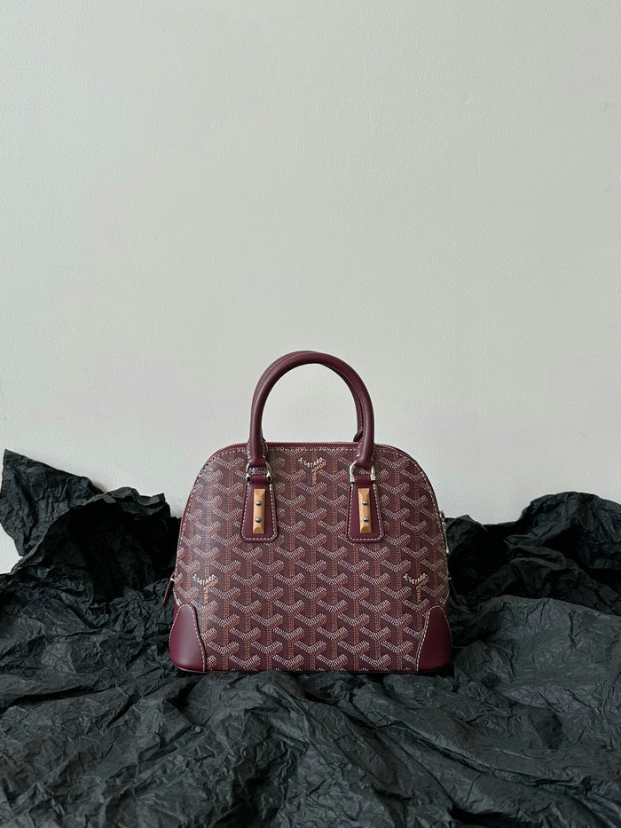 Goyard Vendome Mini Bag Burgundy G6016