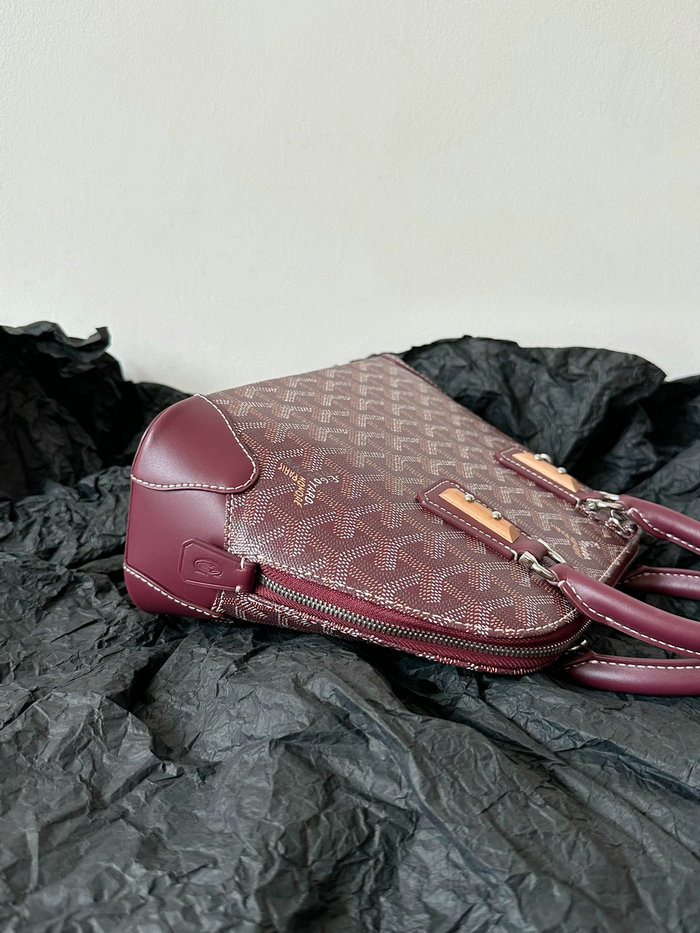 Goyard Vendome Mini Bag Burgundy G6016