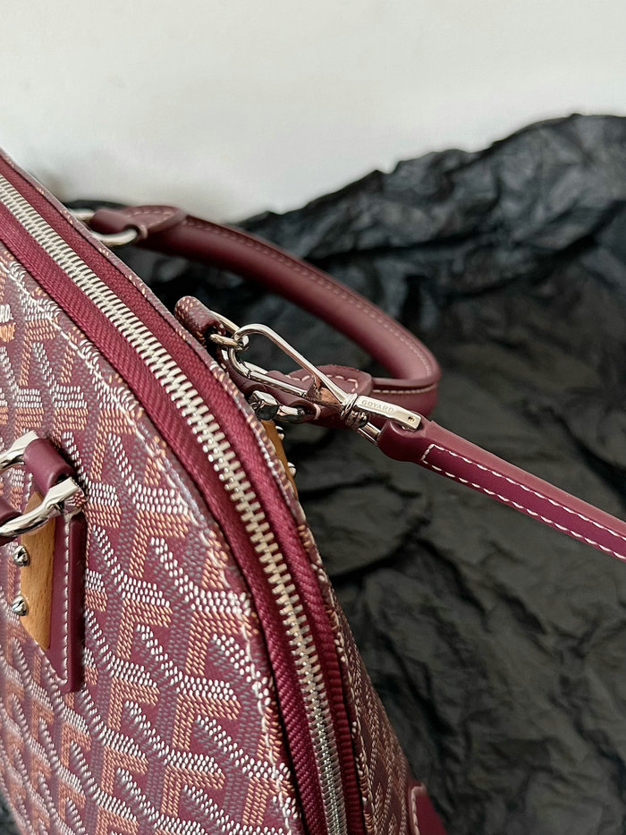 Goyard Vendome Mini Bag Burgundy G6016