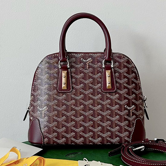 Goyard Vendome Mini Bag Burgundy G6016