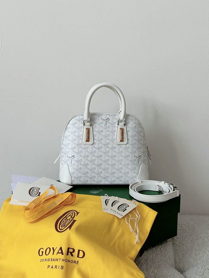 Goyard Vendome Mini Bag White G6016