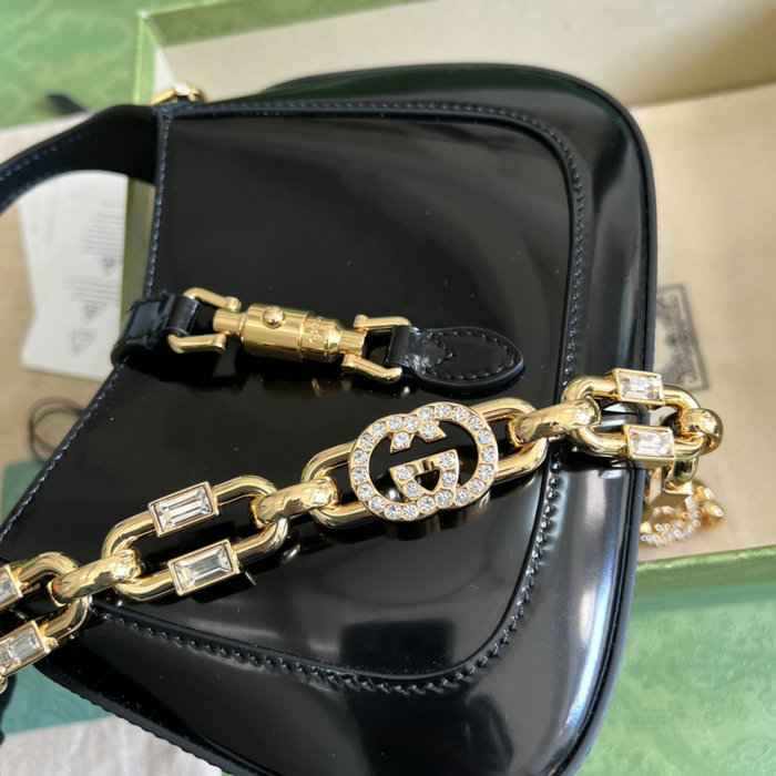 Gucci Jackie 1961 mini shoulder bag Black 699651